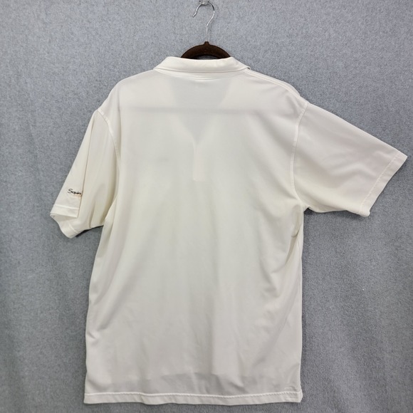 PETER MILLAR SUMMER COMFORT Mens LARGE POLO GOLF SHIRT invitational squire creek - Picture 7 of 10